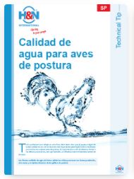 calidad de aguas para aves de postura f