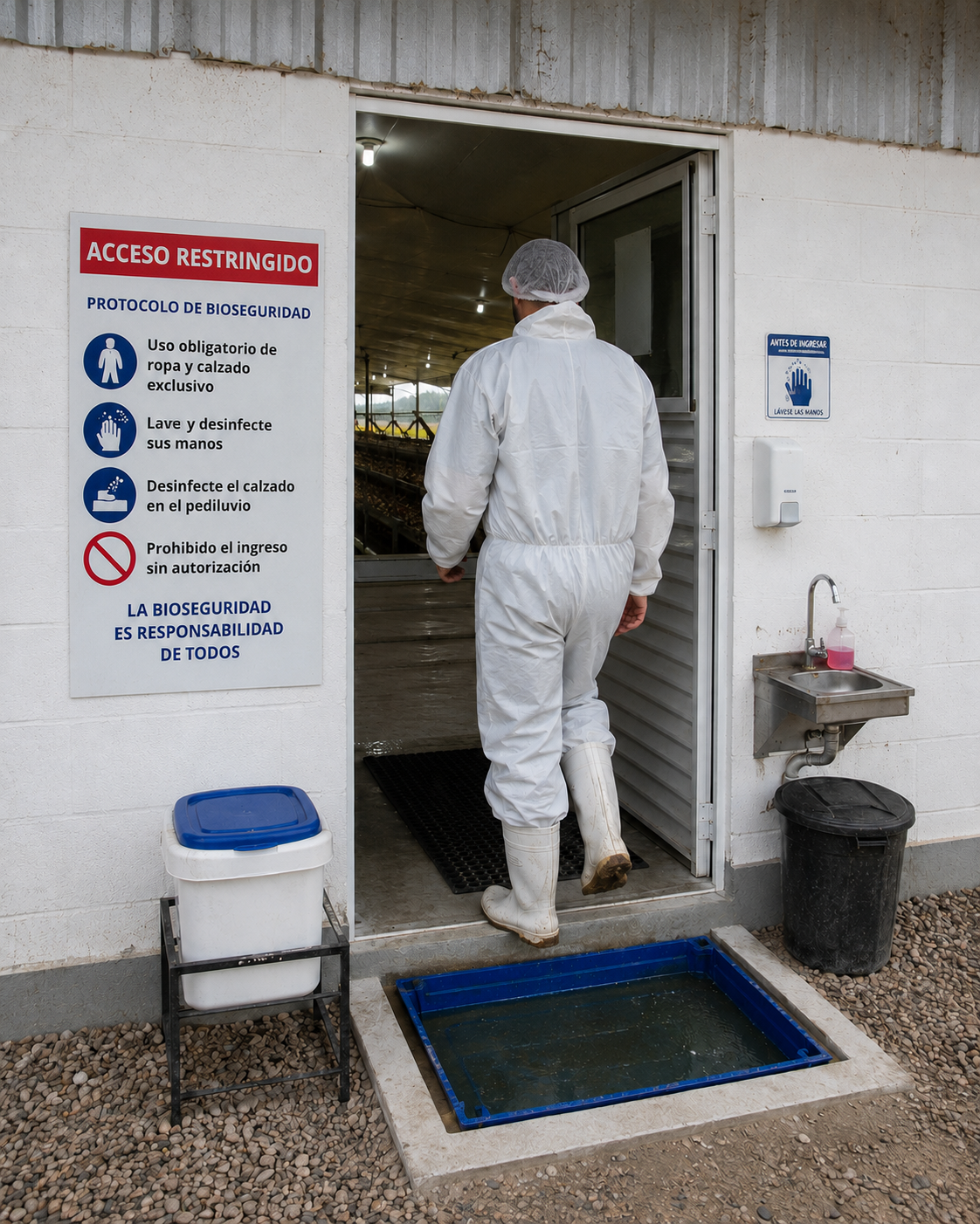 Bioseguridad Barhy — núcleo productivo en Saladillo